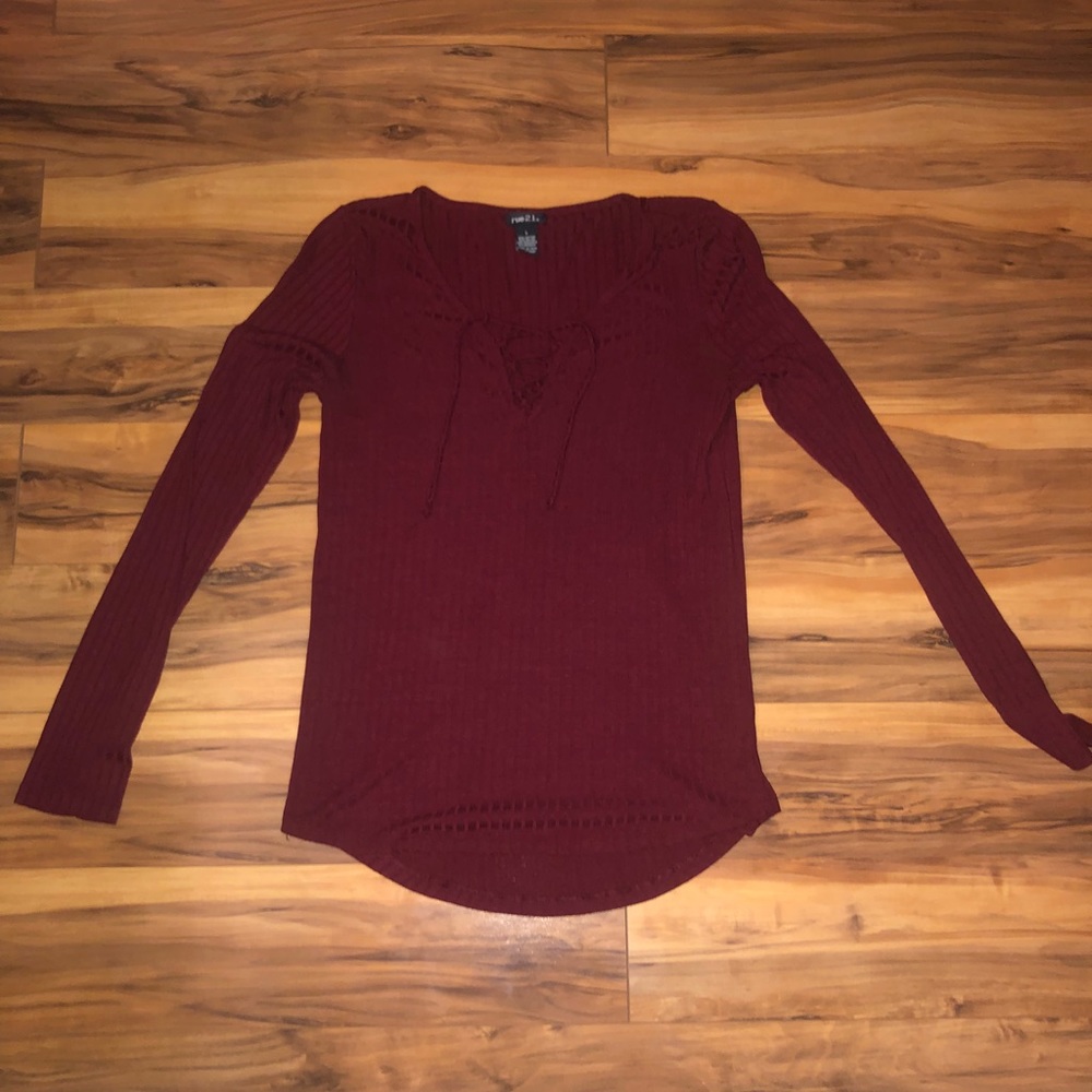 Maroon Shirt